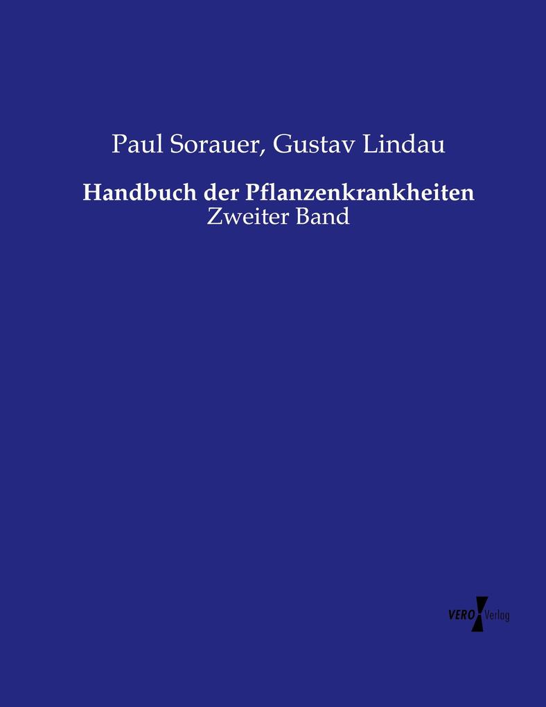 Handbuch der Pflanzenkrankheiten