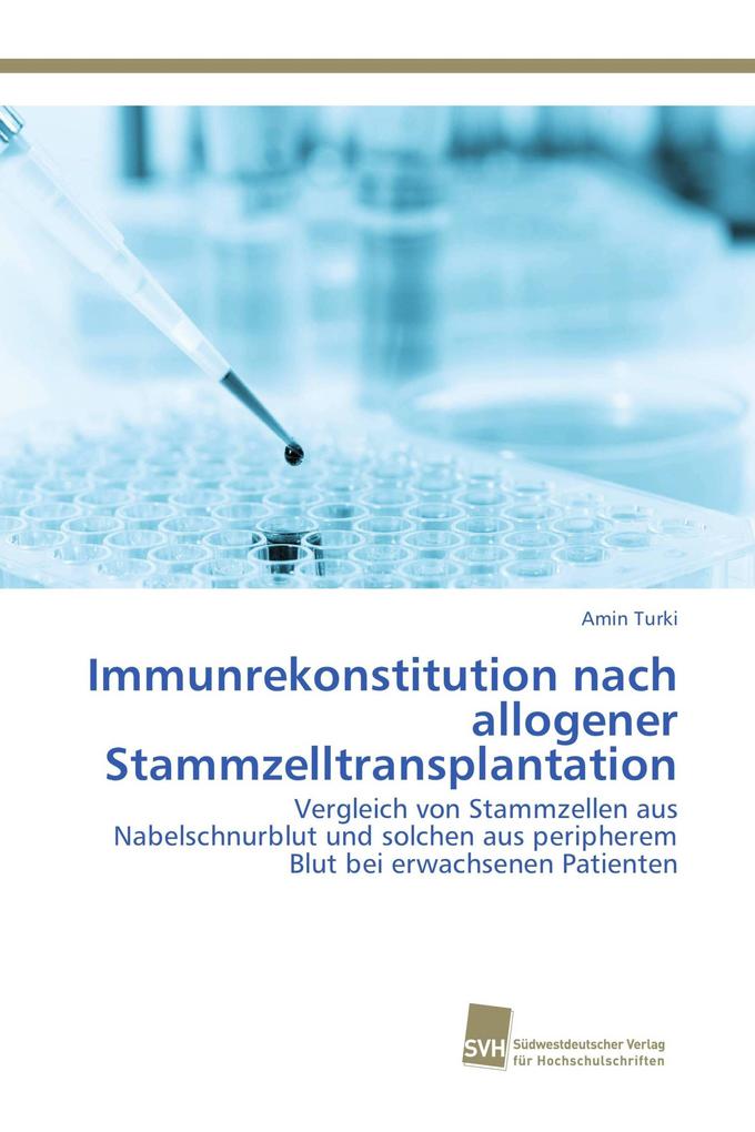 Immunrekonstitution nach allogener Stammzelltransplantation
