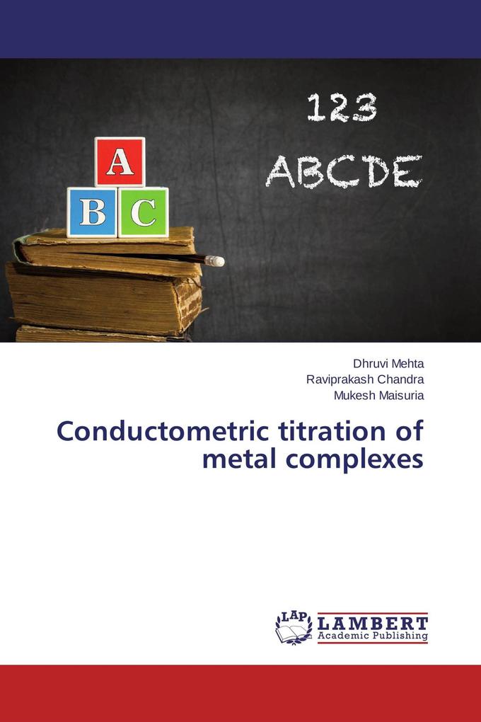 Conductometric titration of metal complexes