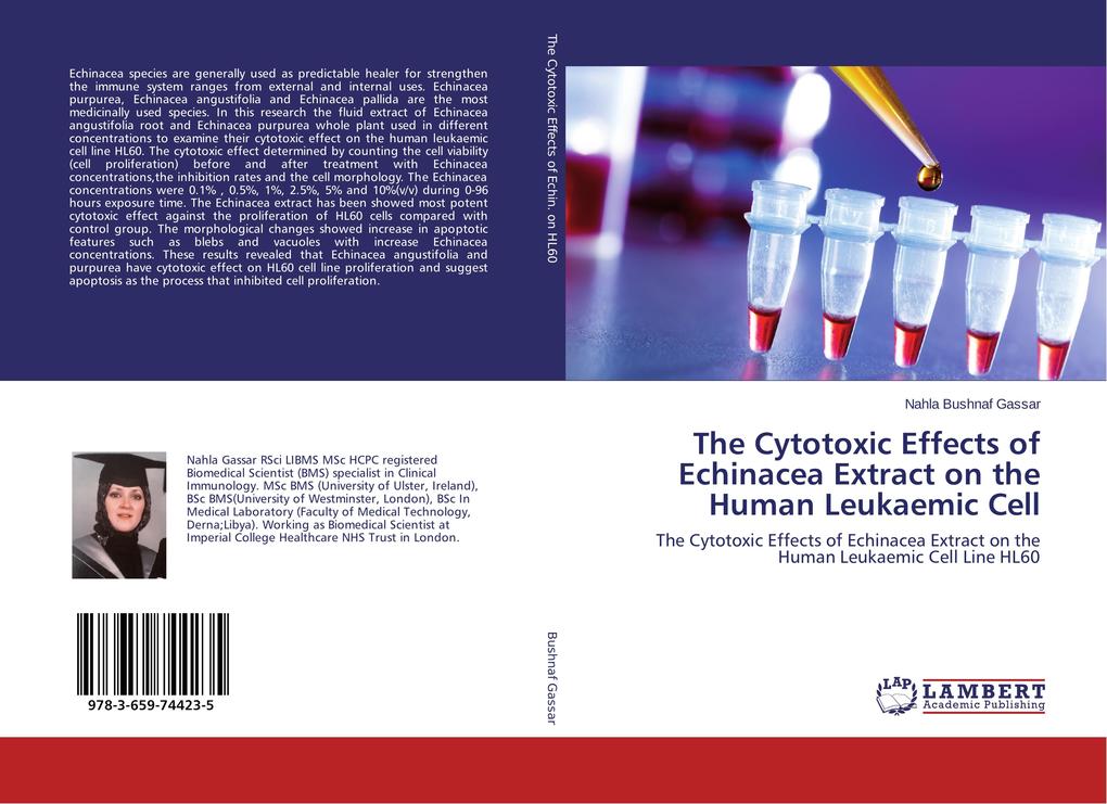 The Cytotoxic Effects of Echinacea Extract on the Human Leukaemic Cell