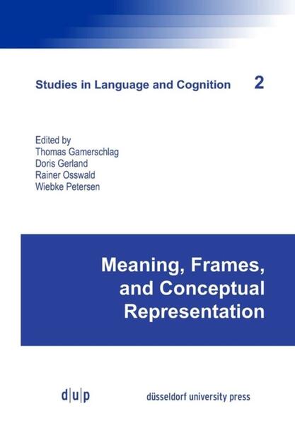 Meaning Frames and Conceptual Representation