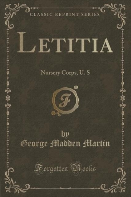 Letitia als Taschenbuch von George Madden Martin
