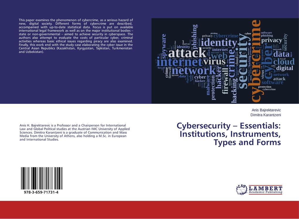 Cybersecurity Essentials: Institutions Instruments Types and Forms