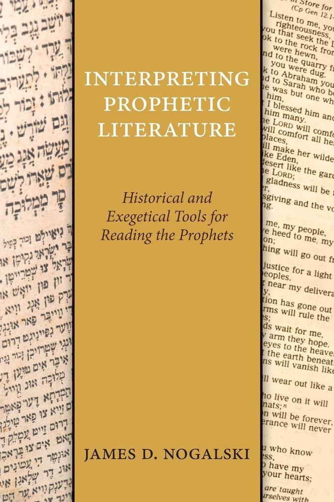 Interpreting Prophetic Literature