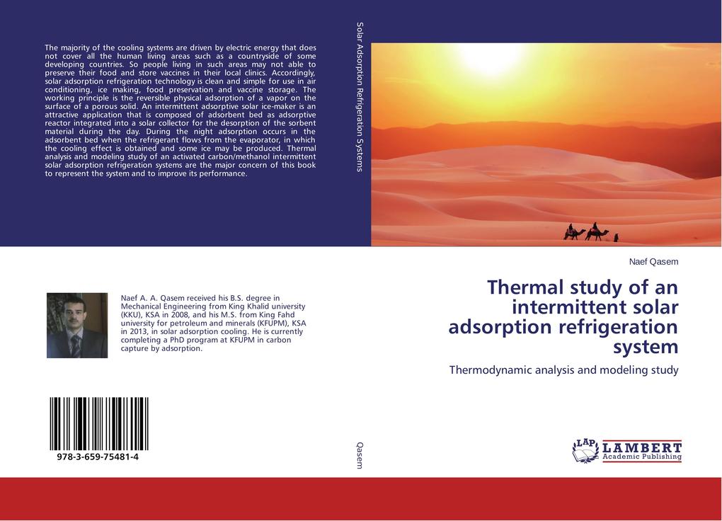 Thermal study of an intermittent solar adsorption refrigeration system