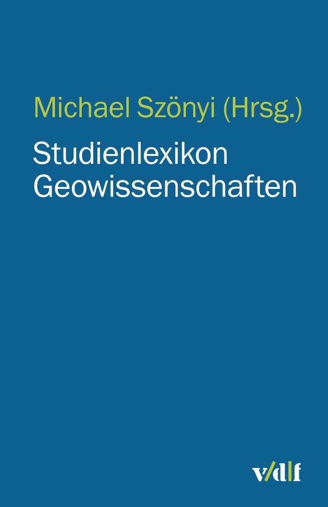 Studienlexikon Geowissenschaften - Michael Szönyi