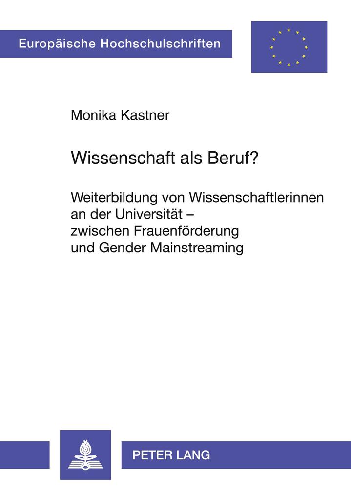 Wissenschaft als Beruf?