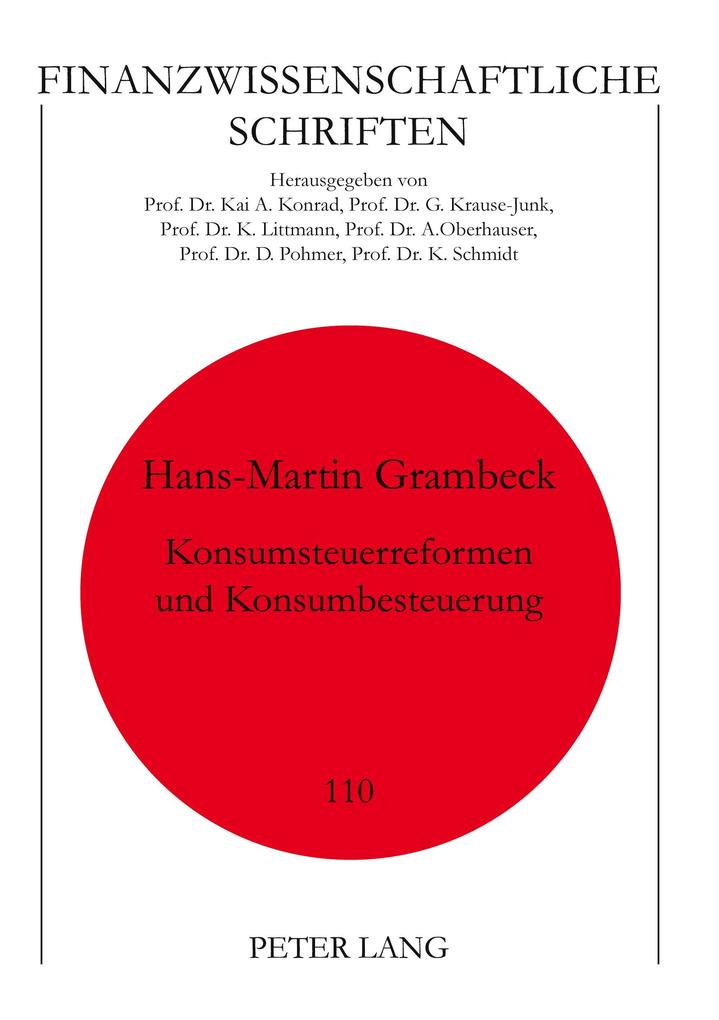 Konsumsteuerreformen und Konsumbesteuerung