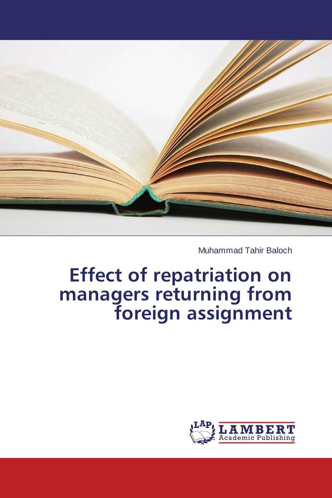 Effect of repatriation on managers returning from foreign assignment