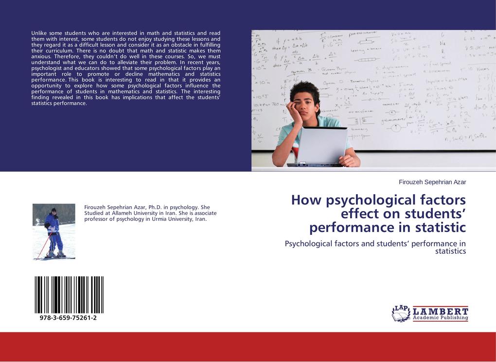 How psychological factors effect on students performance in statistic