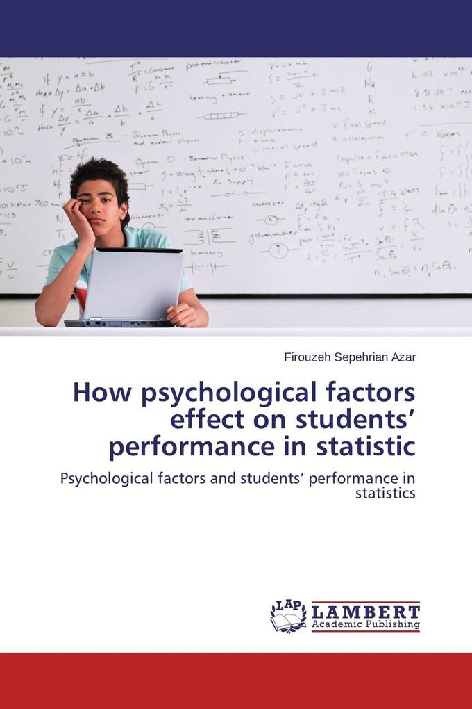How psychological factors effect on students' performance in statistic