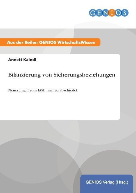 Bilanzierung von Sicherungsbeziehungen