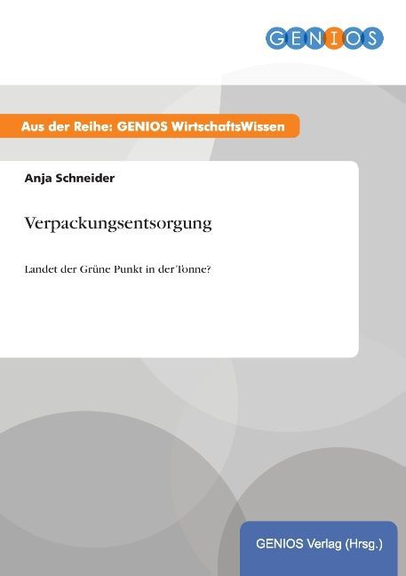 Verpackungsentsorgung