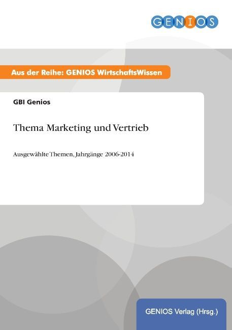 Thema Marketing und Vertrieb