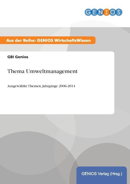 Thema Umweltmanagement