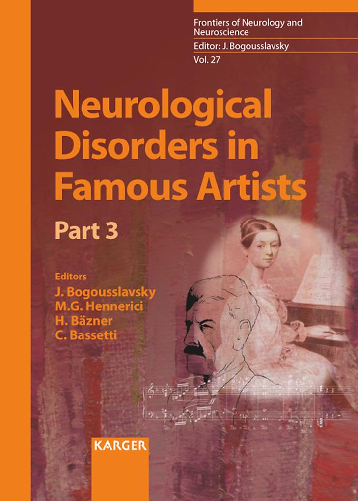 Neurological Disorders in Famous Artists - Part 3