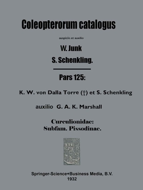 Coleopterorum Catalogus