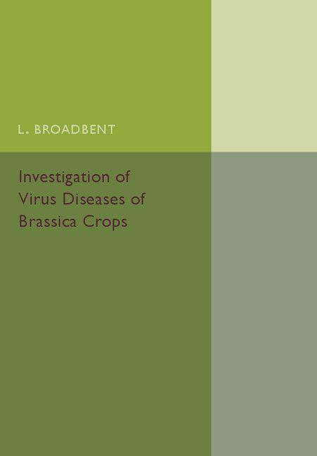 Investigation of Virus Diseases of Brassica Crops