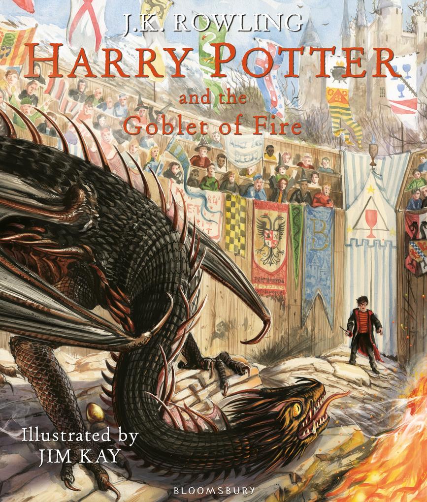 J.K. Rowling Harry Potter & the Goblet of Fire : Illustrated Edition