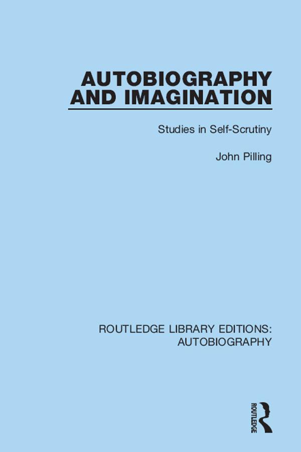 Autobiography and Imagination