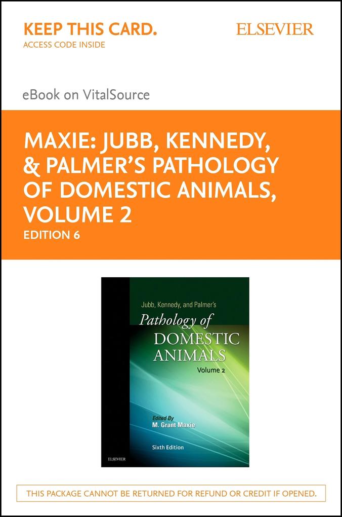 Jubb Kennedy & Palmer's Pathology of Domestic Animals: Volume 2