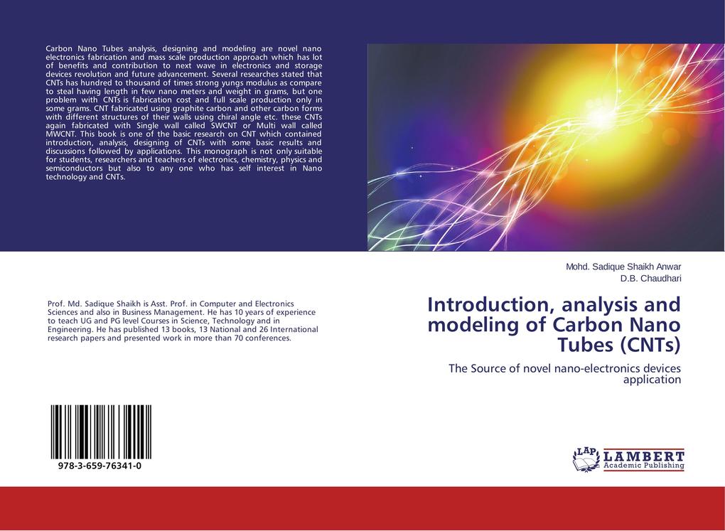 Introduction analysis and modeling of Carbon Nano Tubes (CNTs)