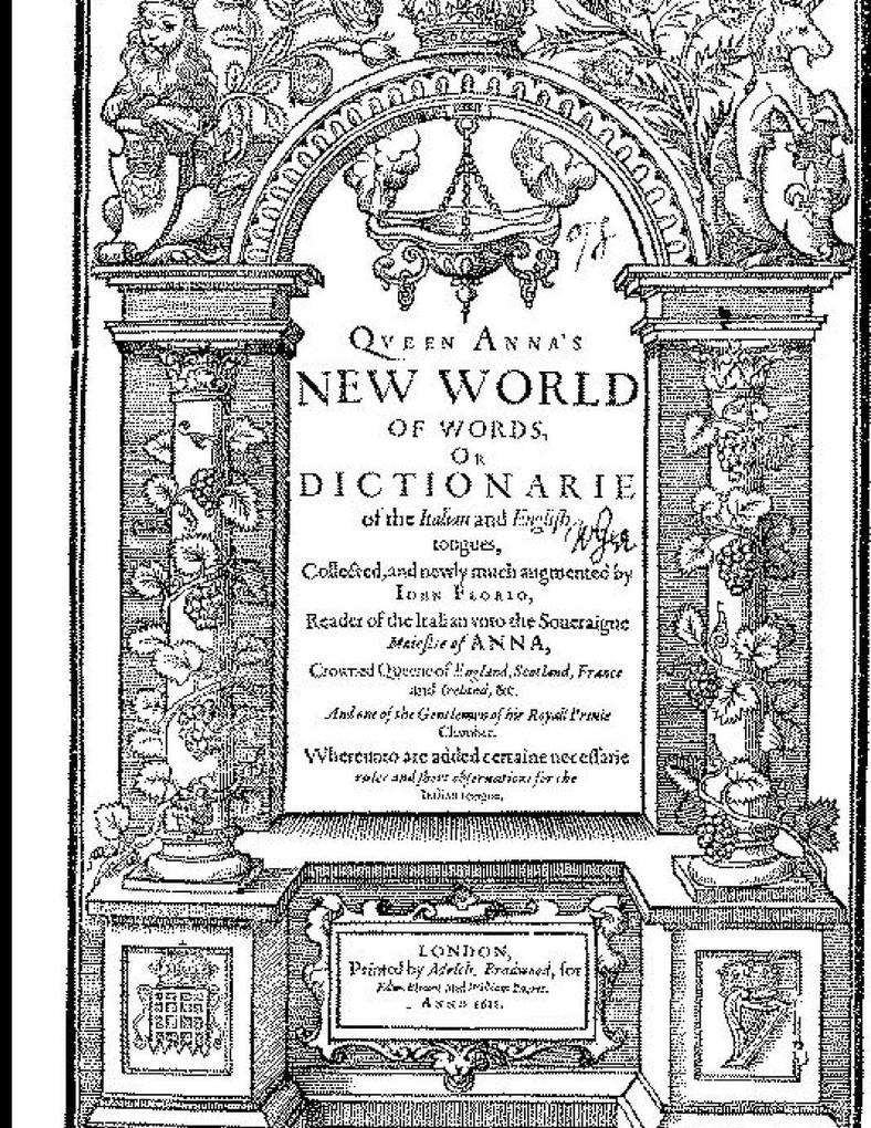 Florio's Italian English Dictionary of 1611