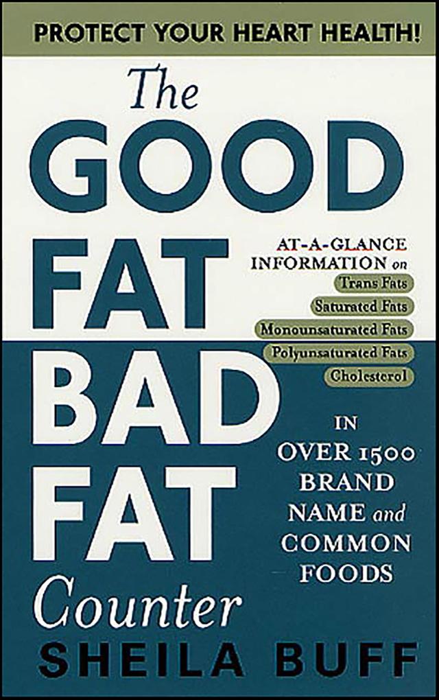 The Good Fat Bad Fat Counter