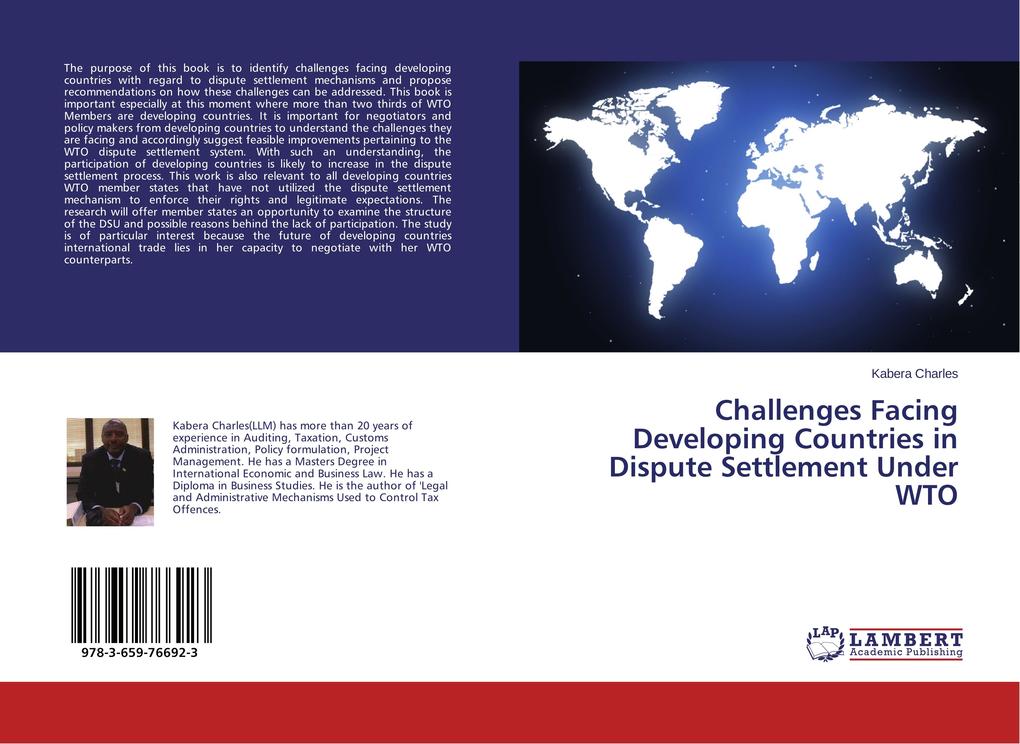 Challenges Facing Developing Countries in Dispute Settlement Under WTO