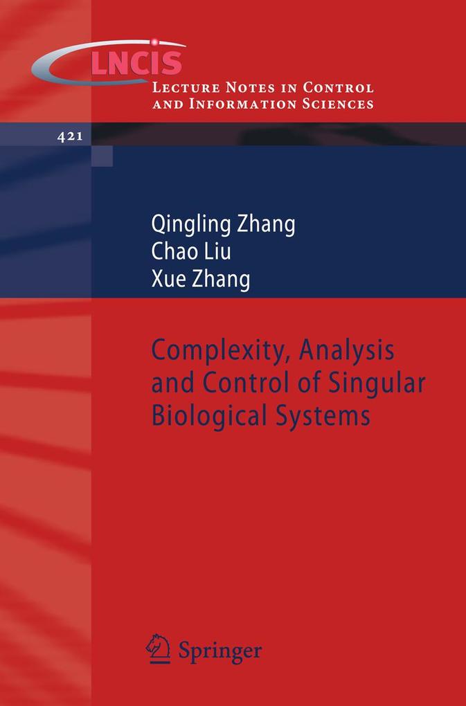 Complexity Analysis and Control of Singular Biological Systems