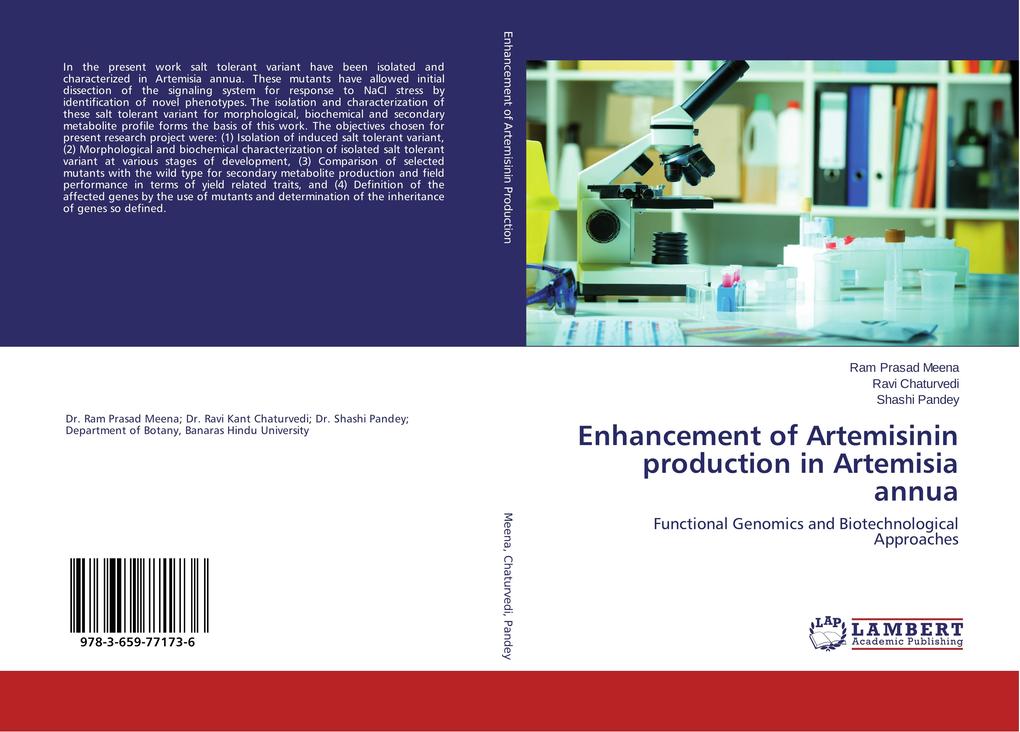 Enhancement of Artemisinin production in Artemisia annua
