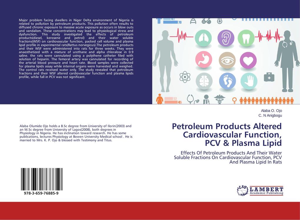 Petroleum Products Altered Cardiovascular Function PCV & Plasma Lipid