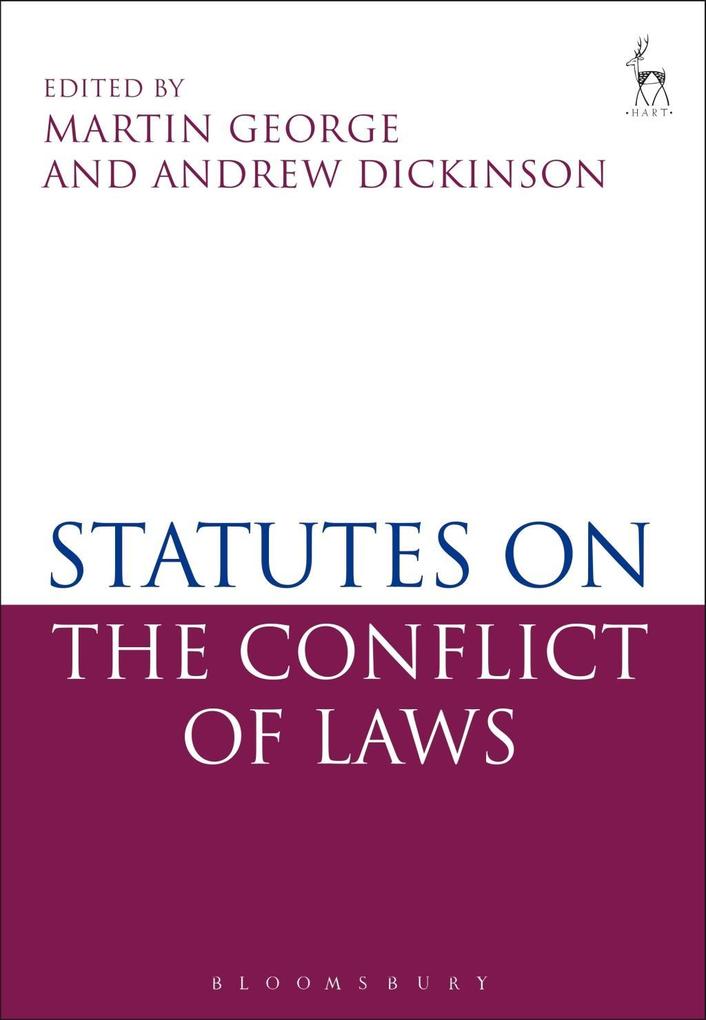 Statutes on the Conflict of Laws