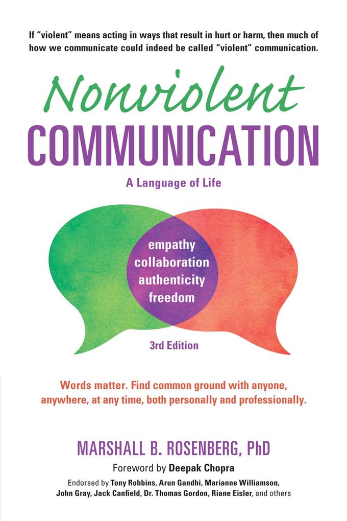 PuddleDancer Press Nonviolent Communication, A Language Of Life