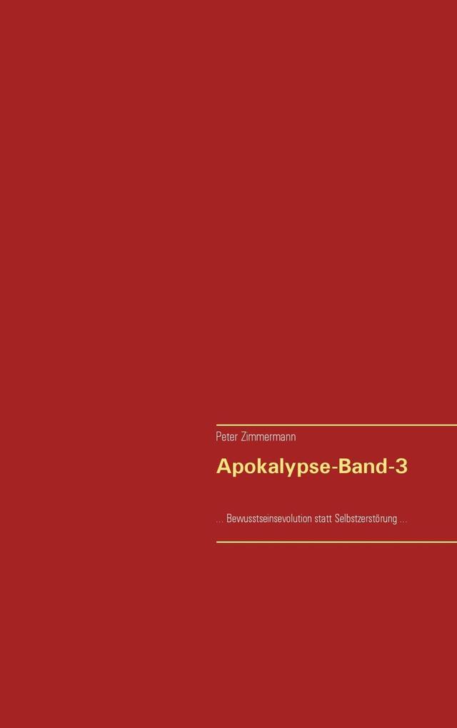 Apokalypse-Band-3 - Peter Zimmermann