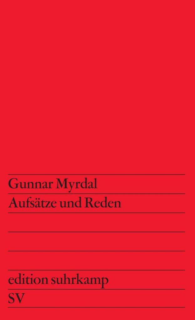 Aufsätze und Reden