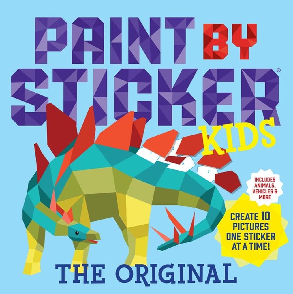 Workman Publishing Paint By Sticker, Kids