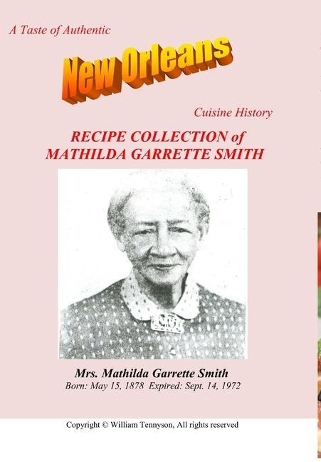 Recipe Collection of Mathilda Garrette Smith