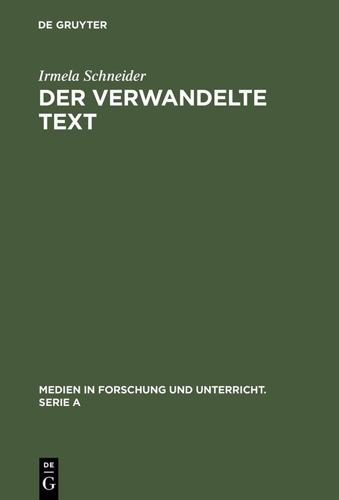 Der verwandelte Text