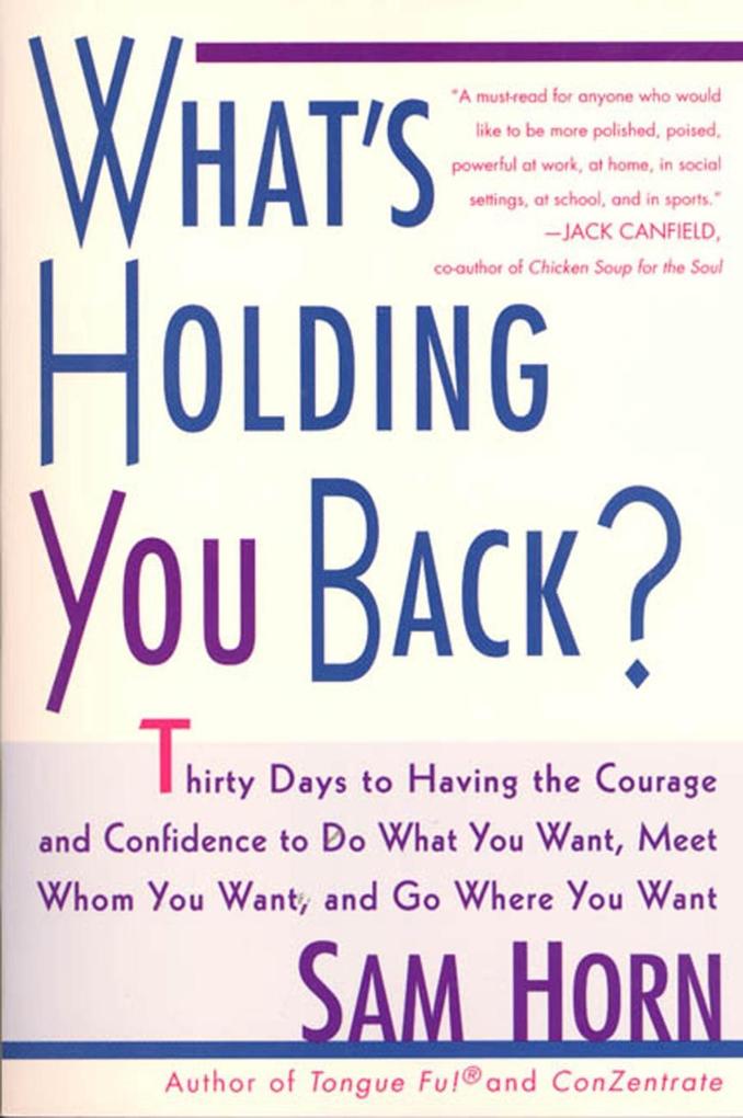 What´s Holding You Back? als eBook Download von Sam Horn - Sam Horn