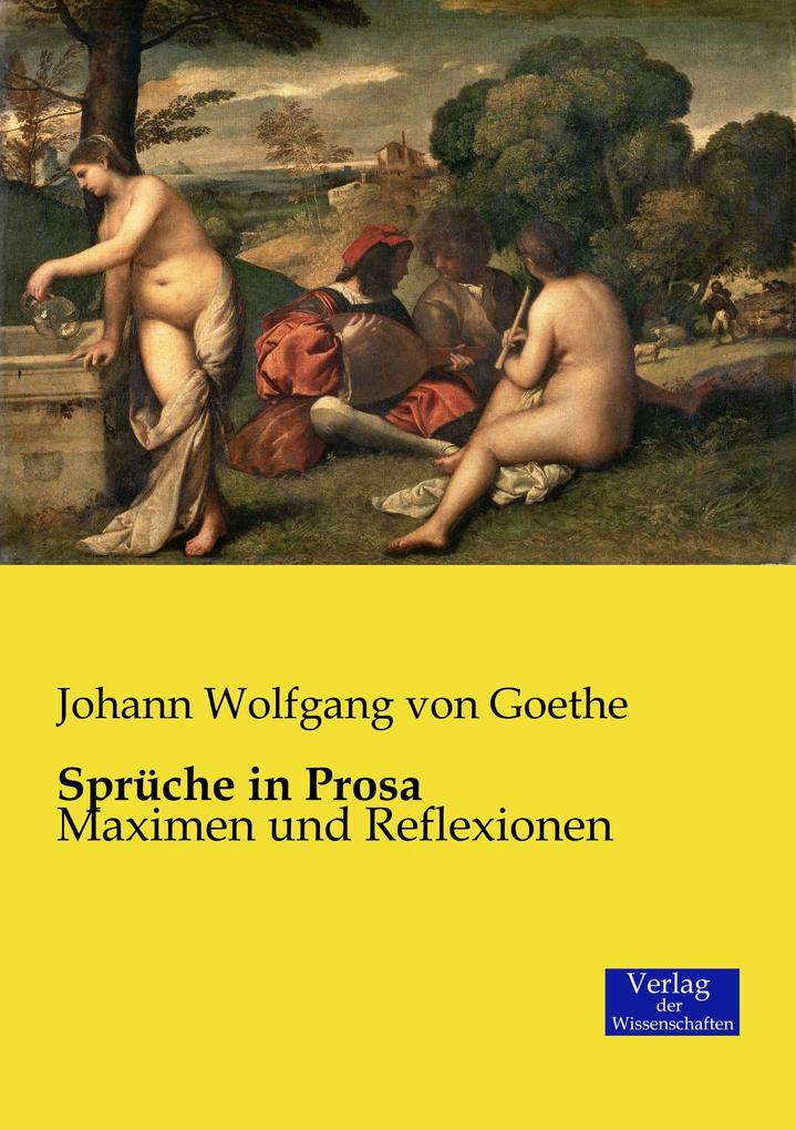 Sprüche in Prosa