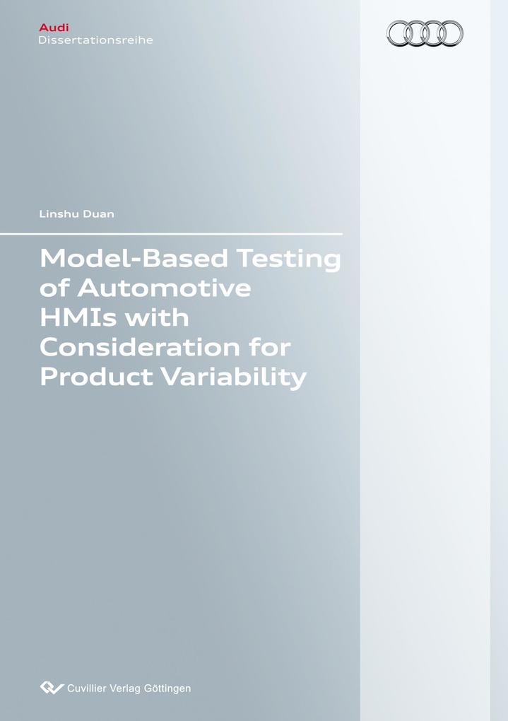 Model-Based Testing of Automotive HMIs with Consideration for Product Variability