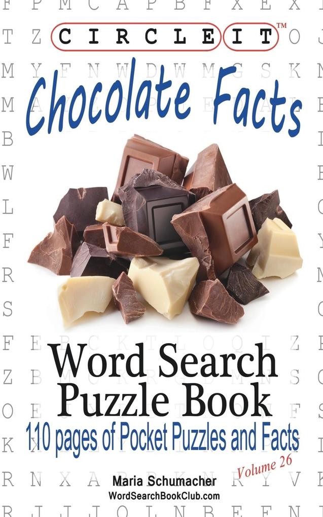 Circle It Chocolate Facts Word Search Puzzle Book