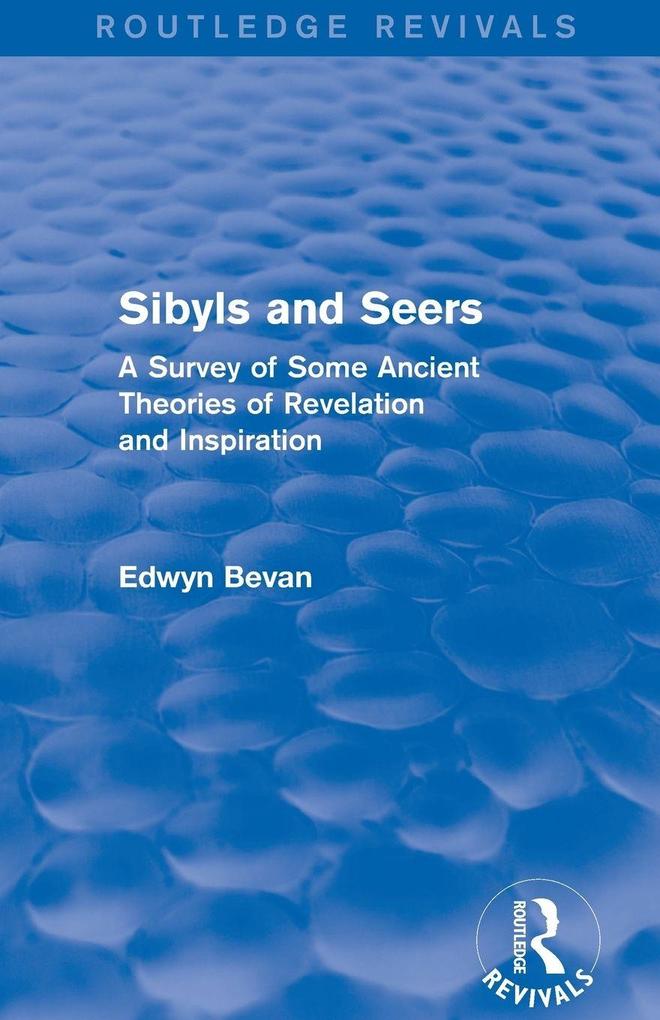 Sibyls and Seers (Routledge Revivals)