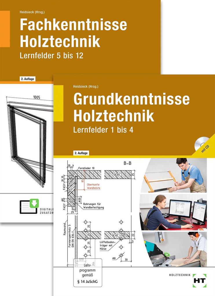 Holztechnik 2. Paketangebot - Henner Behre/ Eberhard Berghäuser/ Kerstin Böttcher/ Michael Brinkschröder/ Stephan Dyck