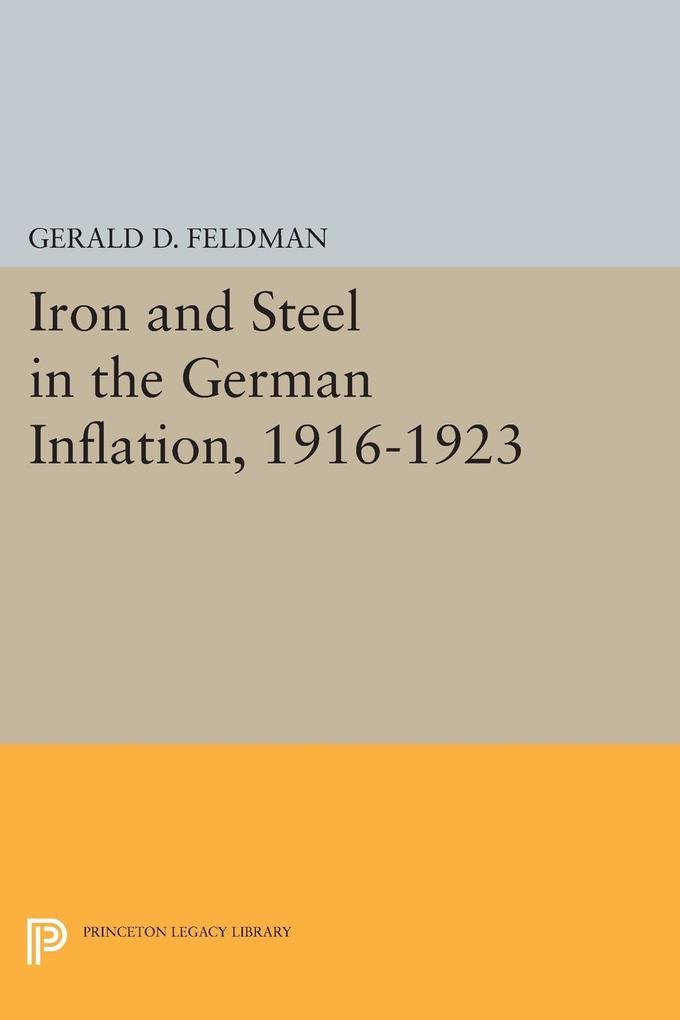Iron and Steel in the German Inflation 1916-1923