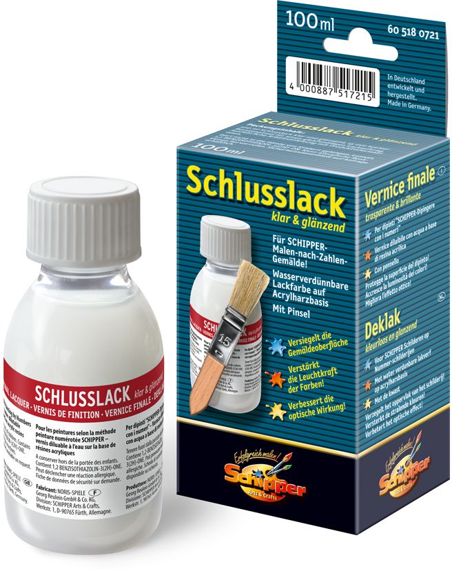 Schipper Malen-nach-Zahlen - Schlusslack - klar & glänzend