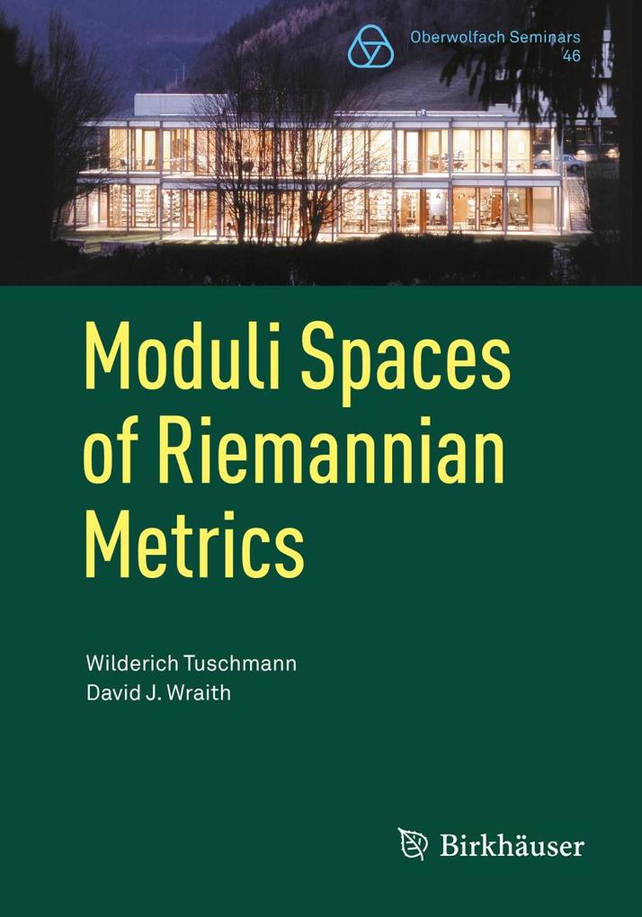 Moduli Spaces of Riemannian Metrics