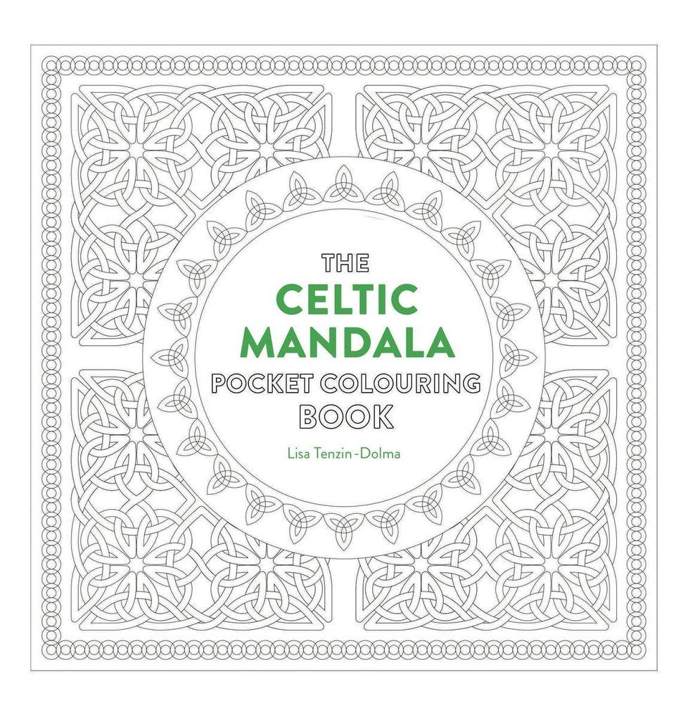 Celtic Mandala Pocket Coloring Book