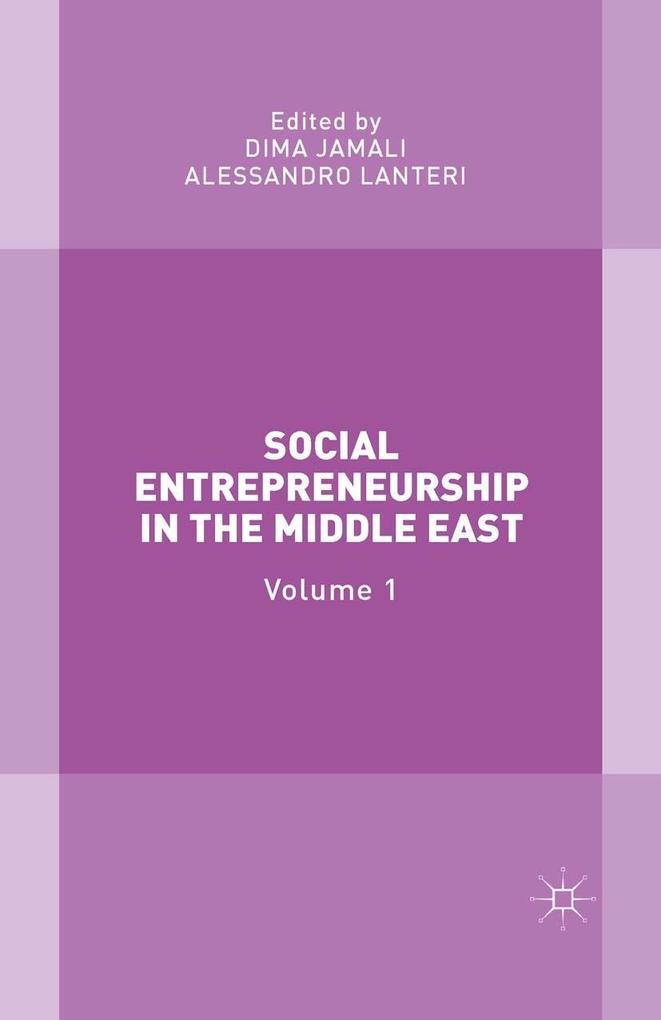 Social Entrepreneurship in the Middle East